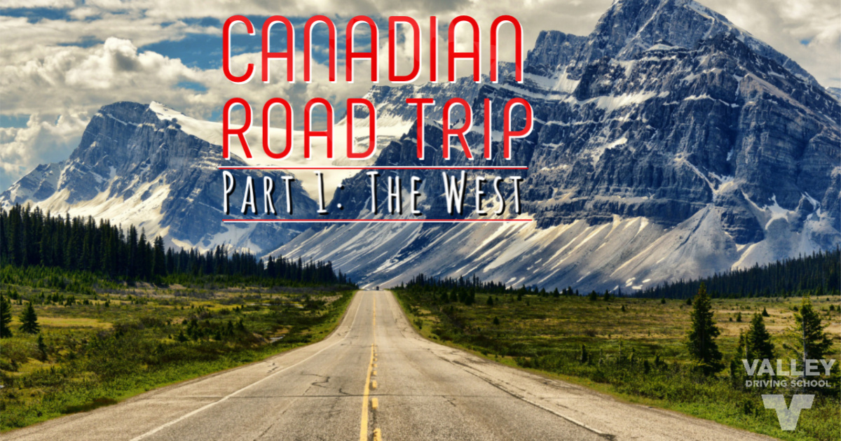 Western Canada Road Trip Banner